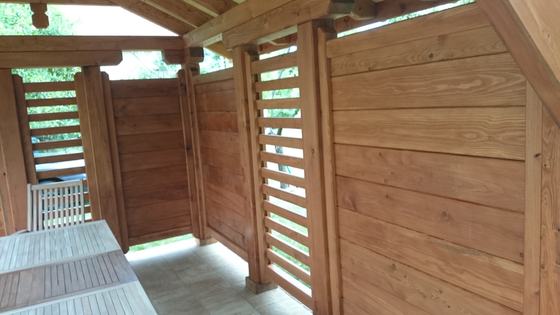 Altany wolnostojące AW004 - realizacja Ciesielnia