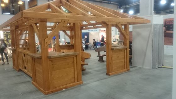 Altany wolnostojące AW016 - realizacja Ciesielnia
