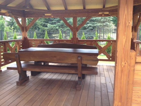 Altany wolnostojące AW017 - realizacja Ciesielnia