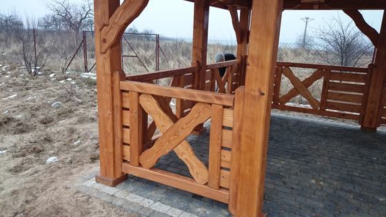 Altany wolnostojące AW018 - realizacja Ciesielnia