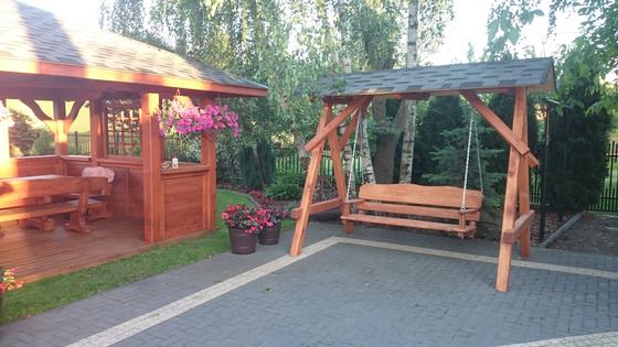 Altany wolnostojące AW022 - realizacja Ciesielnia