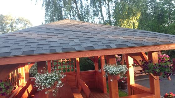 Altany wolnostojące AW022 - realizacja Ciesielnia