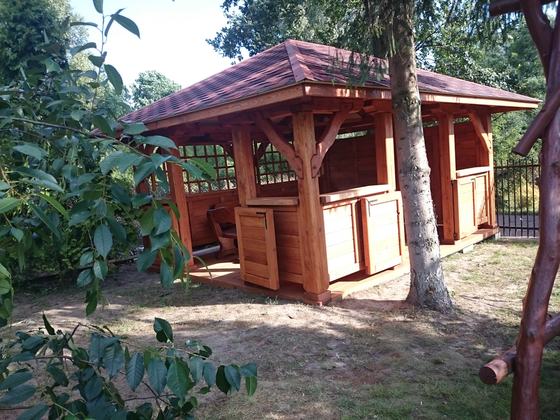 Altany wolnostojące AW029 - realizacja Ciesielnia