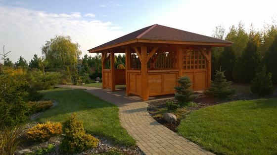 Altany wolnostojące AW030 - realizacja Ciesielnia