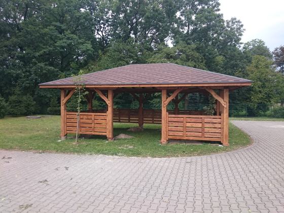 Altany wolnostojące AW039 - realizacja Ciesielnia