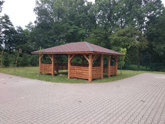 Altany wolnostojące AW039 - realizacja Ciesielnia