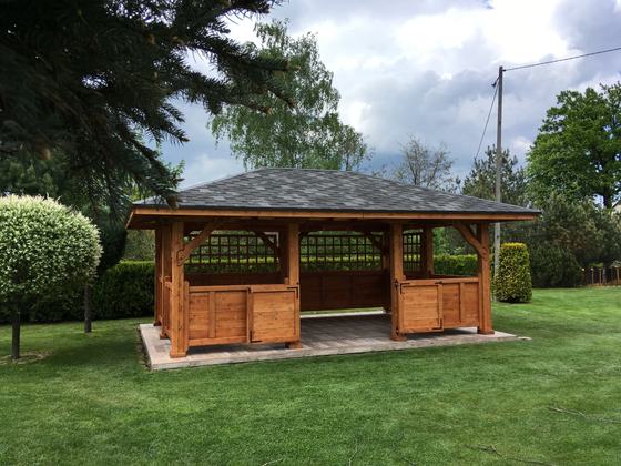 Altany wolnostojące AW050 - realizacja Ciesielnia