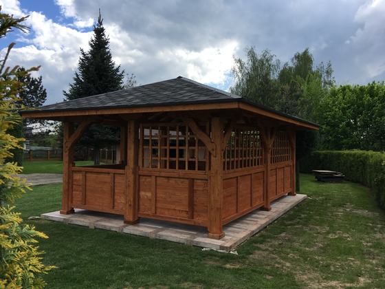 Altany wolnostojące AW050 - realizacja Ciesielnia