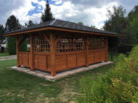 Altany wolnostojące AW050 - realizacja Ciesielnia