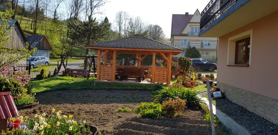 Altany wolnostojące AW051 - realizacja Ciesielnia