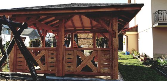 Altany wolnostojące AW051 - realizacja Ciesielnia