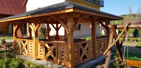Altany wolnostojące AW051 - realizacja Ciesielnia