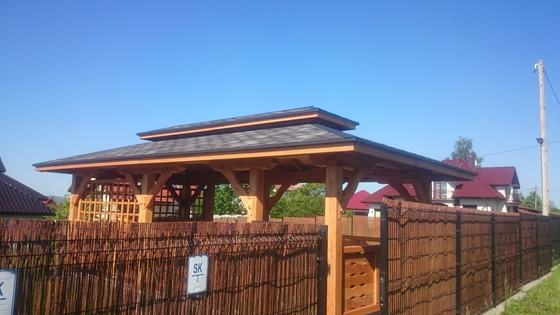 Altany wolnostojące AW052 - realizacja Ciesielnia