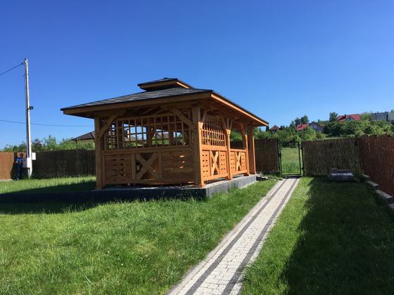 Altany wolnostojące AW052 - realizacja Ciesielnia