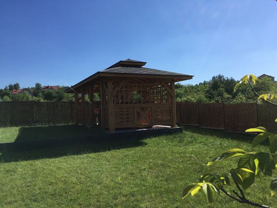 Altany wolnostojące AW052 - realizacja Ciesielnia