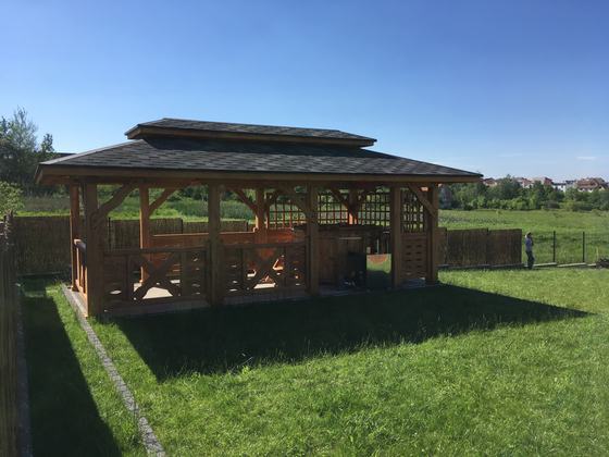 Altany wolnostojące AW052 - realizacja Ciesielnia