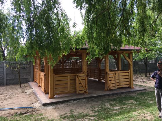 Altany wolnostojące AW057 - realizacja Ciesielnia