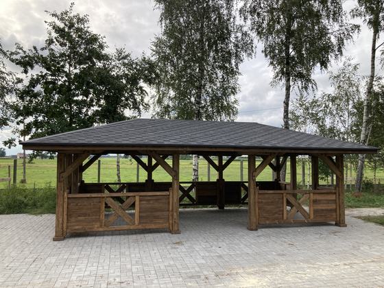 Altany wolnostojące AW059 - realizacja Ciesielnia