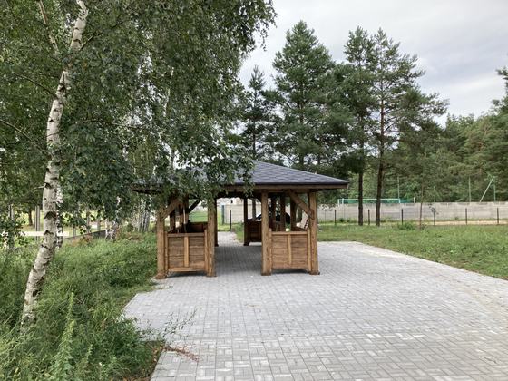 Altany wolnostojące AW059 - realizacja Ciesielnia