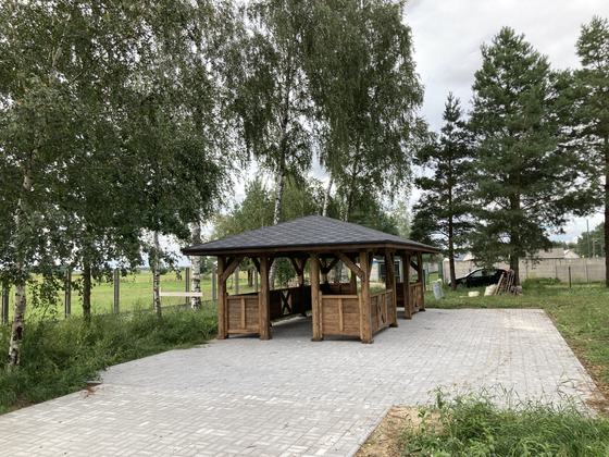 Altany wolnostojące AW059 - realizacja Ciesielnia