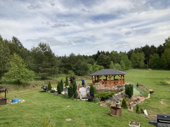 Altany wolnostojące AW061 - realizacja Ciesielnia