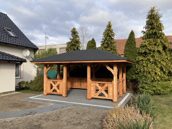 Altany wolnostojące AW066 - realizacja Ciesielnia