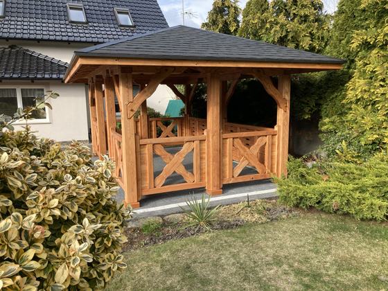 Altany wolnostojące AW066 - realizacja Ciesielnia