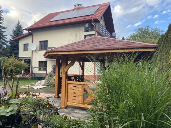 Altany wolnostojące AW069 - realizacja Ciesielnia