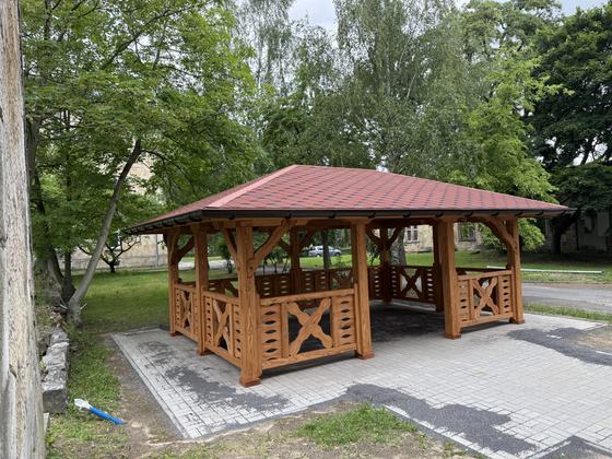 Altany wolnostojące AW077 - realizacja Ciesielnia