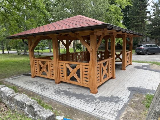 Altany wolnostojące AW077 - realizacja Ciesielnia