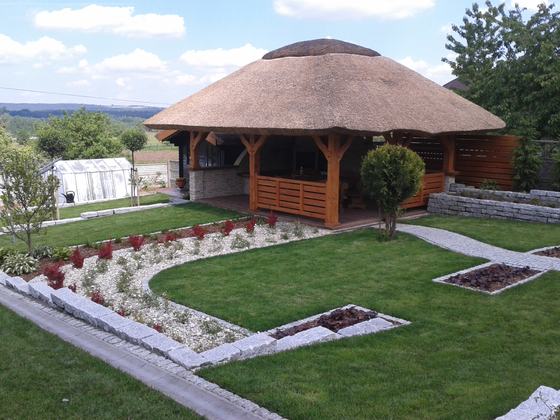 Altany z grillem AG001 - realizacja Ciesielnia