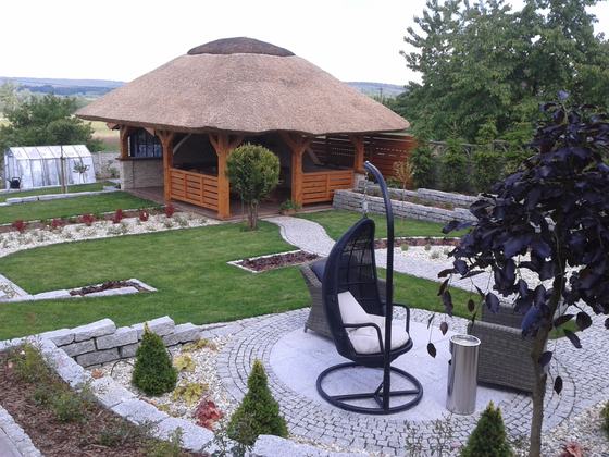 Altany z grillem AG001 - realizacja Ciesielnia