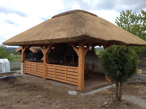 Altany z grillem AG001 - realizacja Ciesielnia