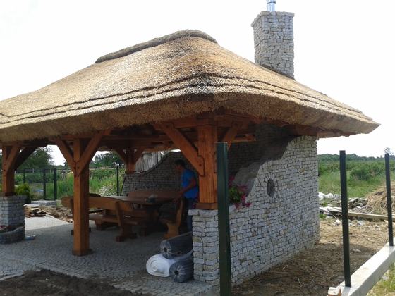 Altany z grillem AG004 - realizacja Ciesielnia