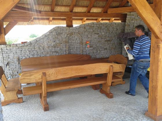 Altany z grillem AG004 - realizacja Ciesielnia
