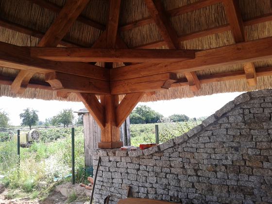 Altany z grillem AG004 - realizacja Ciesielnia