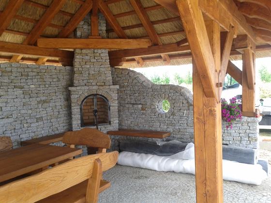 Altany z grillem AG004 - realizacja Ciesielnia