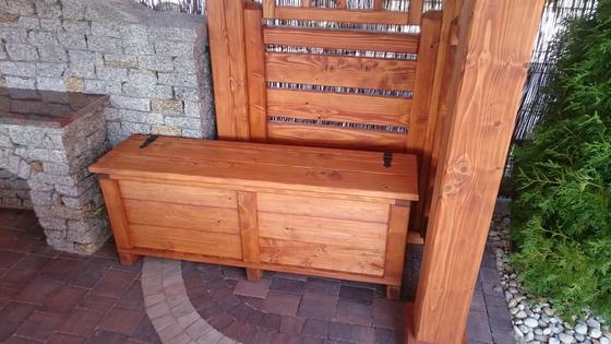 Altany z grillem AG008 - realizacja Ciesielnia