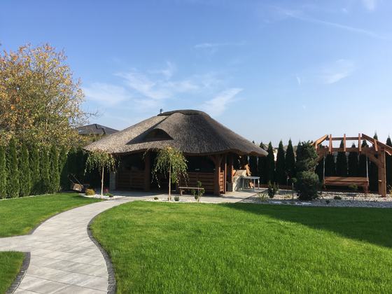 Altany z grillem AG010 - realizacja Ciesielnia