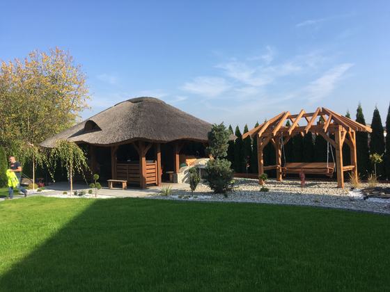 Altany z grillem AG010 - realizacja Ciesielnia