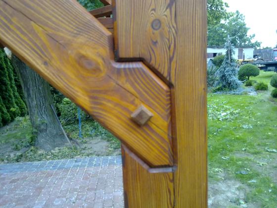 Altany z grillem AG014 - realizacja Ciesielnia
