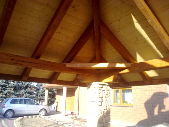 Altany z grillem AG015 - realizacja Ciesielnia