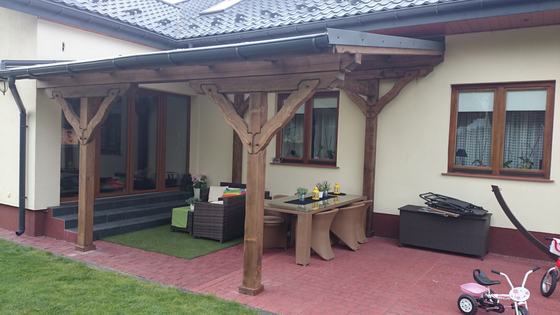 Tarasy i zadaszenia T021 - realizacja Ciesielnia