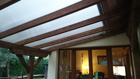 Tarasy i zadaszenia T021 - realizacja Ciesielnia