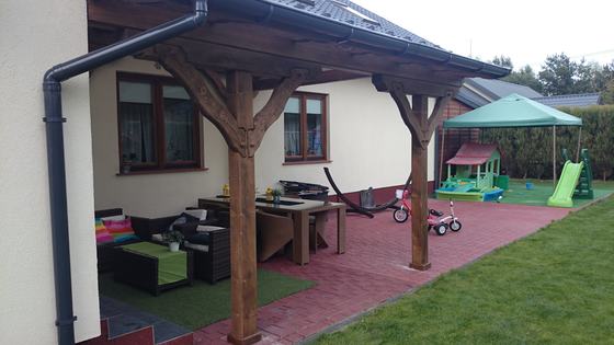 Tarasy i zadaszenia T021 - realizacja Ciesielnia