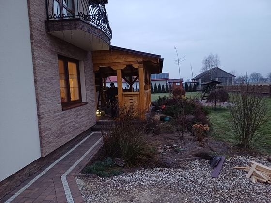 Tarasy i zadaszenia T022 - realizacja Ciesielnia